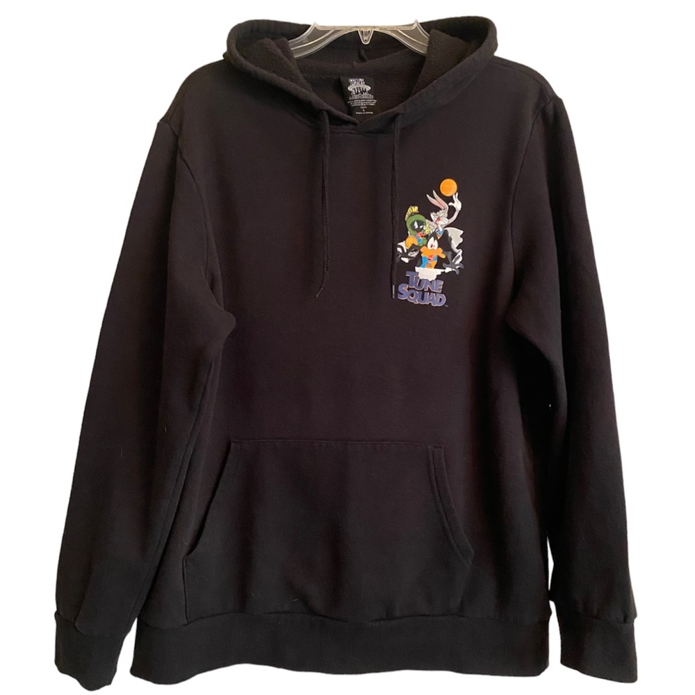 Vintage Hoodie Sweatshirt Looney Tunes Space Jam New Legacy Collector Size Large - Picture 5 of 16